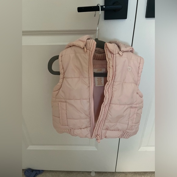 Joe Fresh Baby Girl Pink Vest - Picture 1 of 3